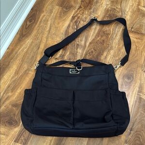 Kate Spade Black Nylon Shoulder diaper Bag